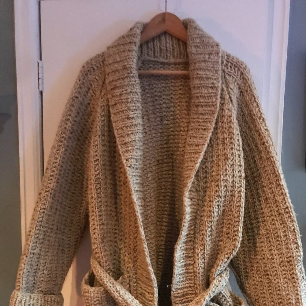 1970's Vintage Hand-Knit Lodge Sweater